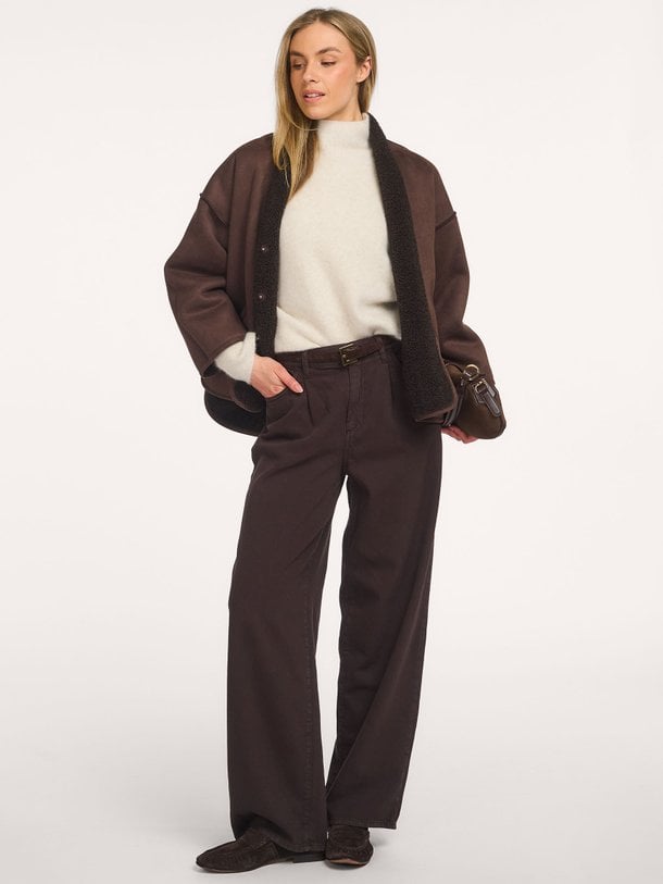 Charly, high waist wide leg jeans