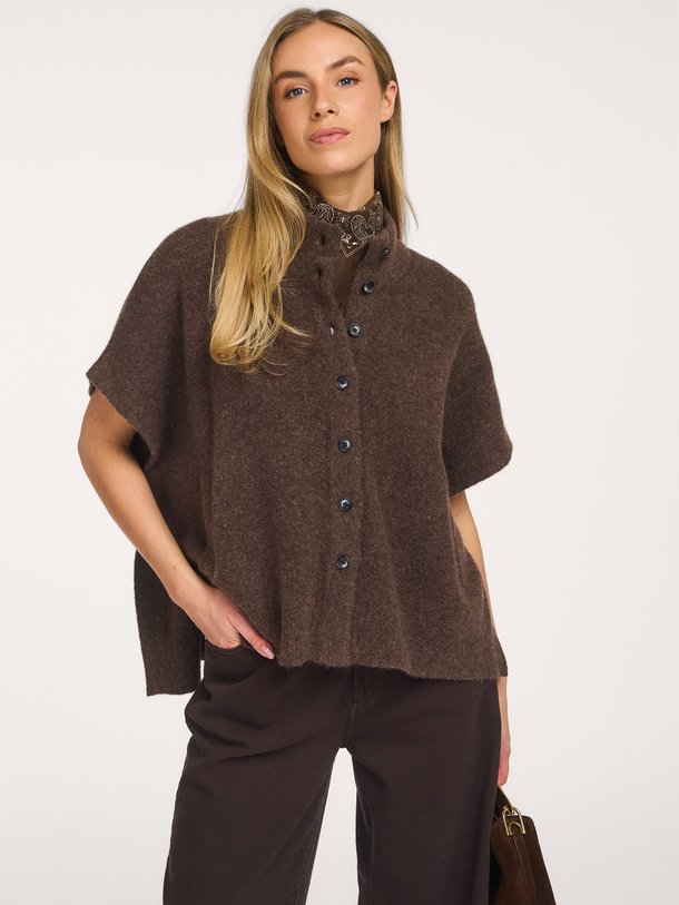 Tove Poncho Tove, wolmix vest