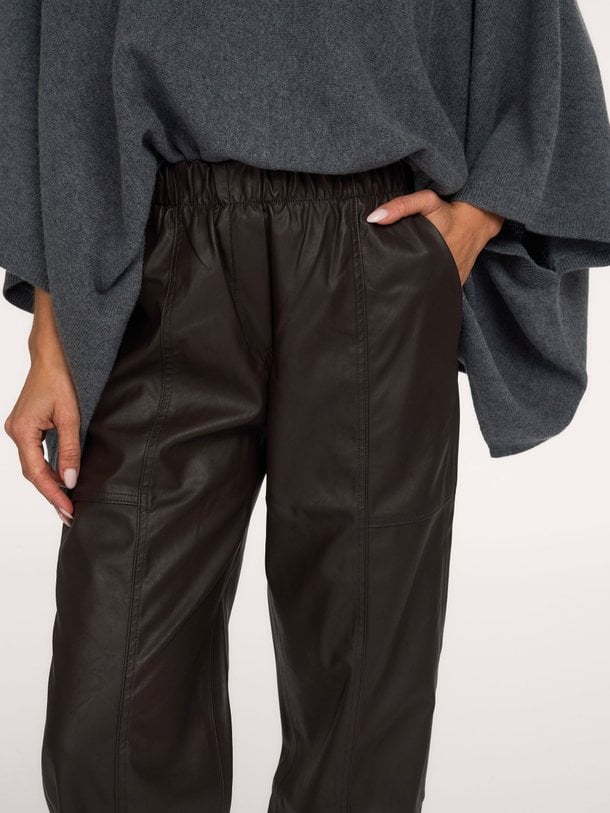 Carli Pants Carli, leather look broek