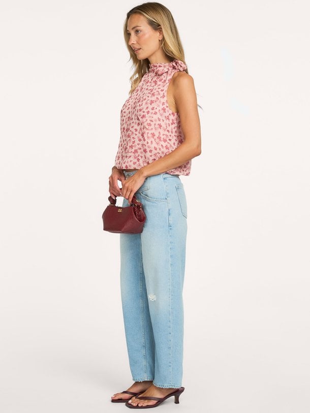 Veda Flower Top Veda, geweven top