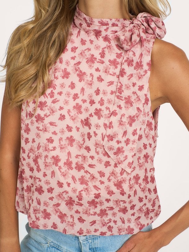 Veda Flower Top Veda, geweven top