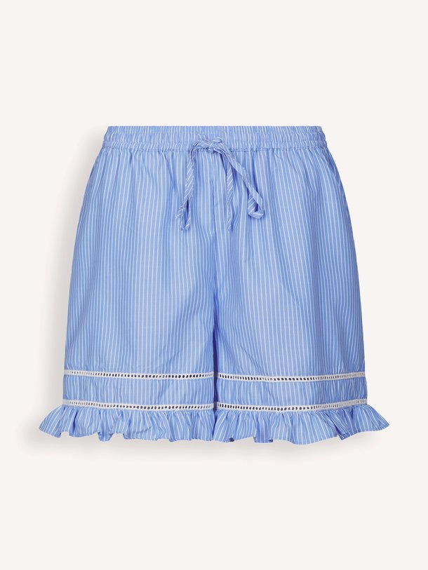 Amansa, katoenmix gestreepte short