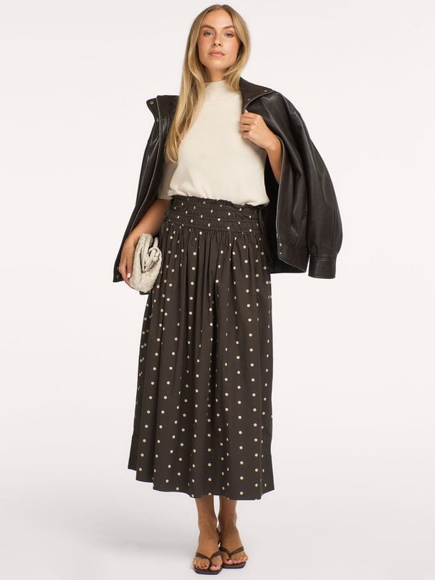 Lillie Dot Skirt Lillie, katoenen rok