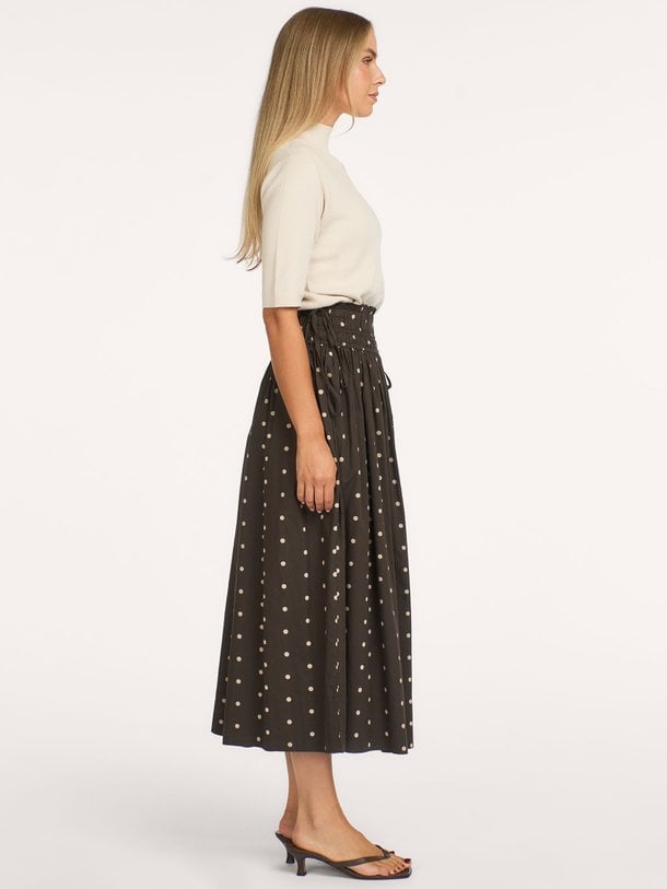 Lillie Dot Skirt Lillie, katoenen rok