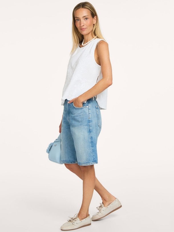 Kaelin Embroidery Top Kaelin, katoenen top