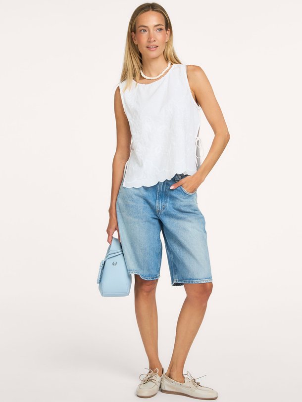 Kaelin Embroidery Top Kaelin, katoenen top