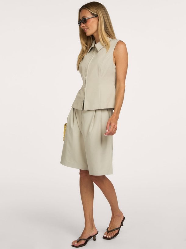 Annabella Structure Waistcoat Annabella, geweven gilet
