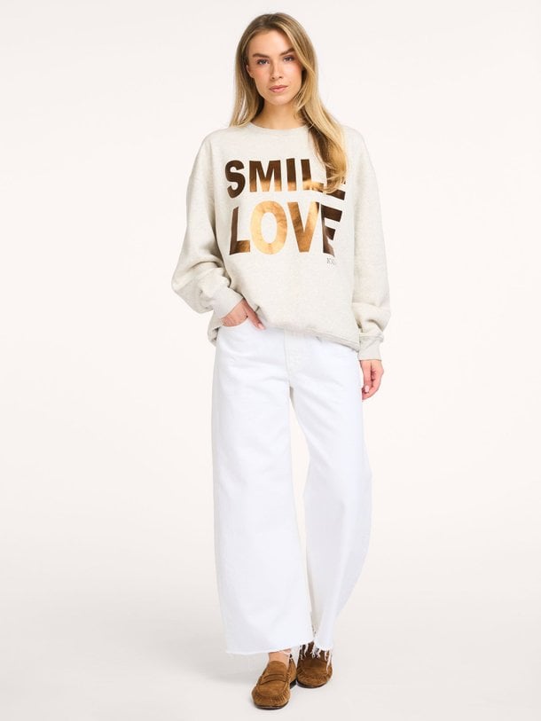statement sweater smile love