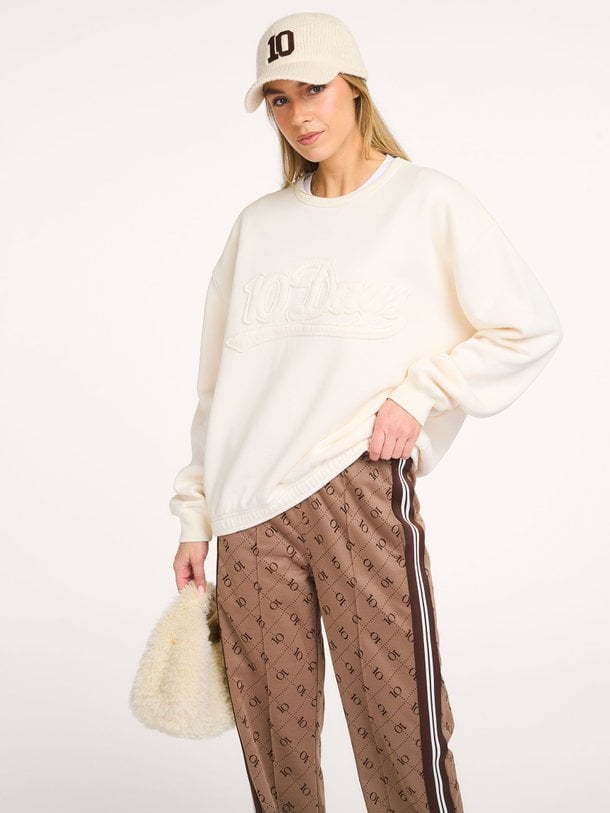 Katoenmix logo sweater