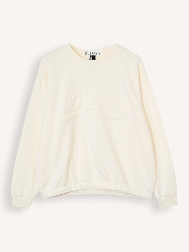 Katoenmix logo sweater