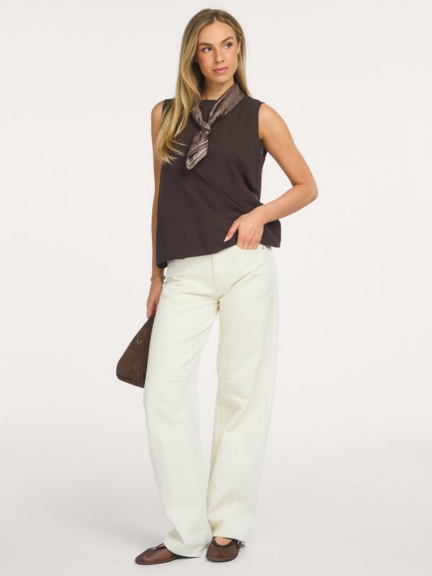 Gilian linen top Gilian, katoen/linnenmix top