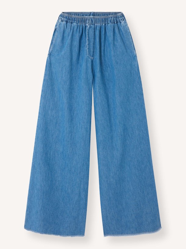 Izeway, mid waist wide leg jeans