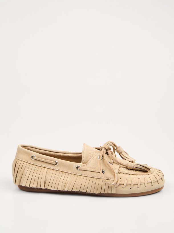 Suède loafers
