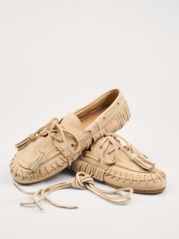 Suède loafers