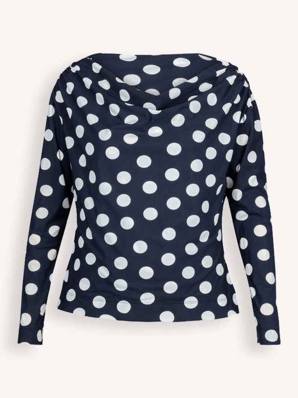 Fleur, medium travel jersey top