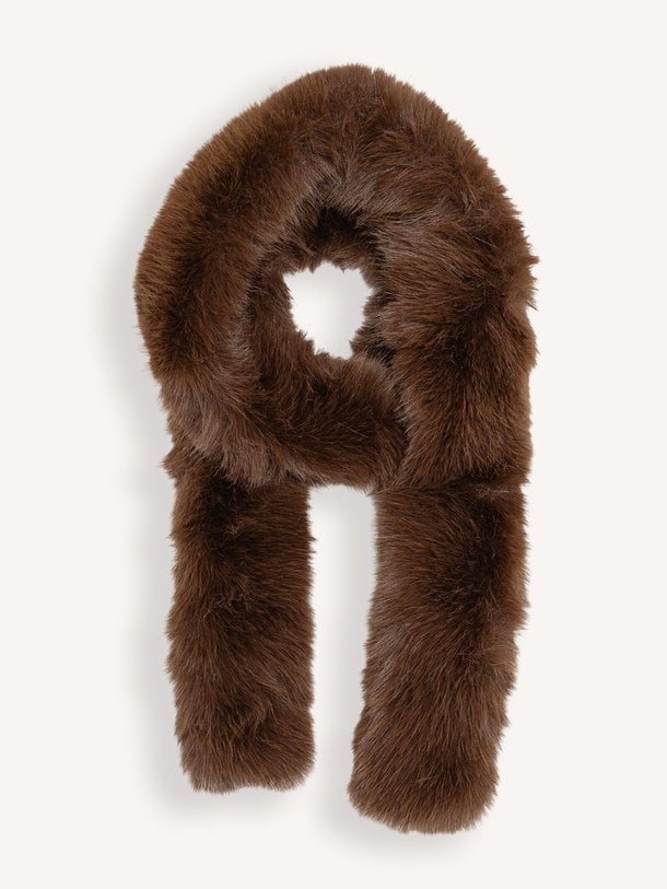 Anais Long Scarf Anais, fake fur sjaal