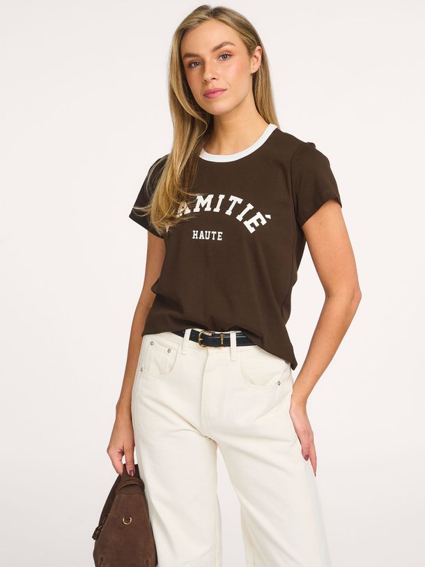 Katoenmix logo T-shirt