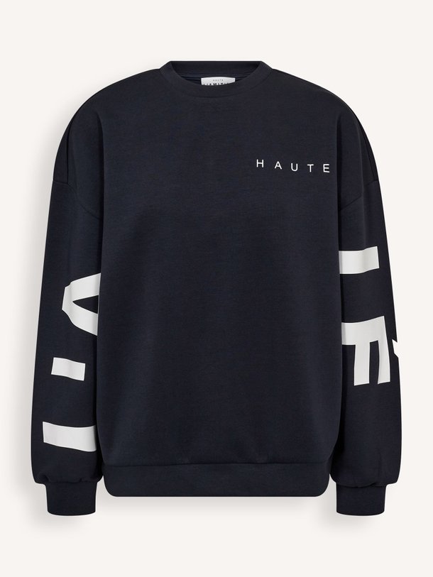 Katoenmix logo sweater