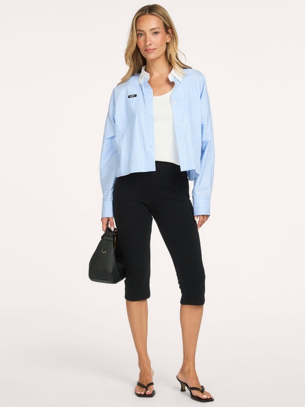 Tracker, katoenmix capri broek