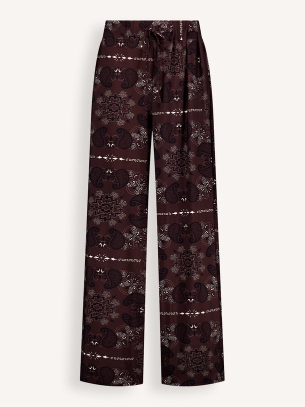 Grace paisley trousers Grace, medium travel jersey broek
