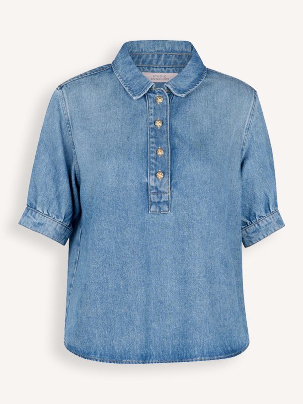 Stelle, denim top