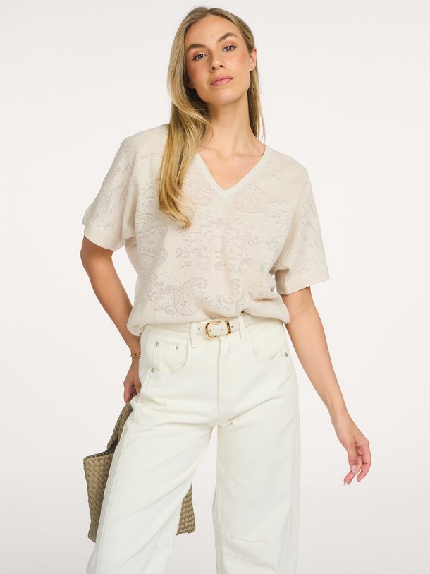 Robin paisley top Robin, viscosemix top