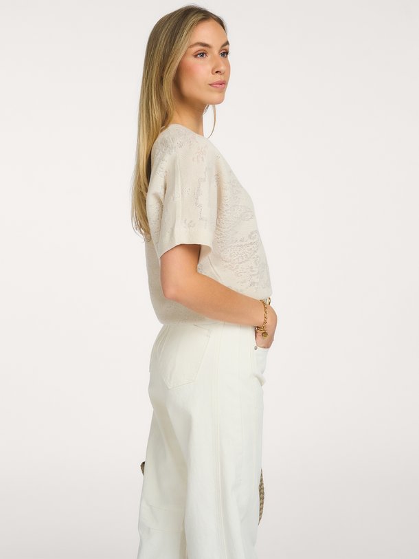 Robin paisley top Robin, viscosemix top