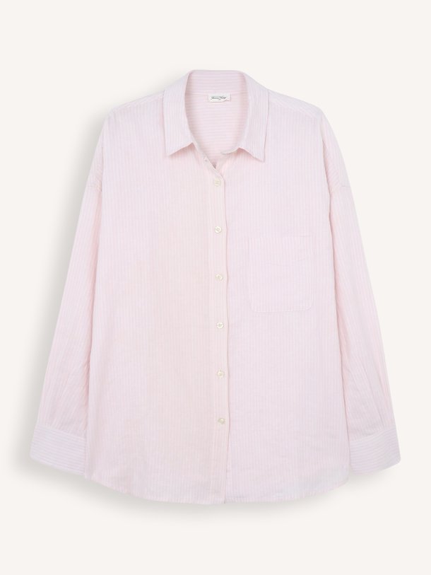 Oxam, linnen/viscosemix blouse