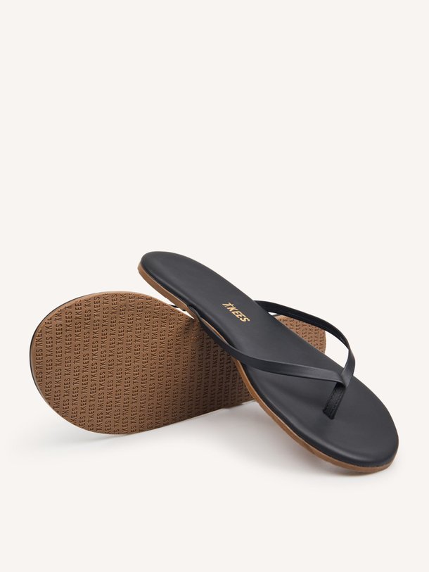 Lily Liners, lederen slippers