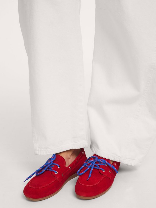 Suède loafers