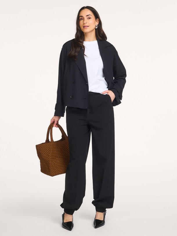 Cato, bonded travel jersey jasje