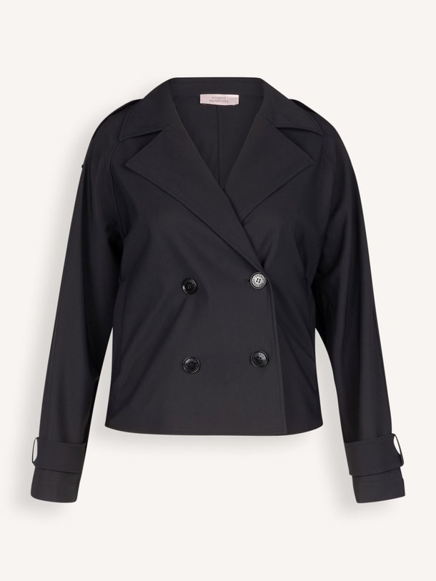 Cato, bonded travel jersey jasje