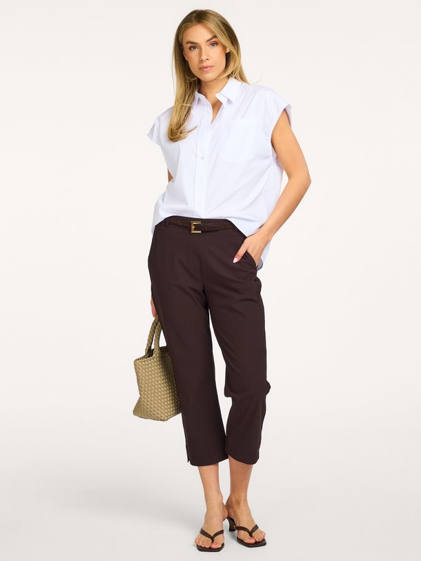 Anne capri trousers Anne, heavy travel jersey capri broek