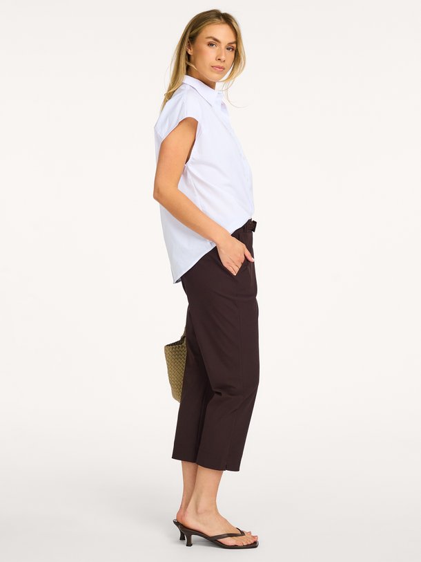 Anne capri trousers Anne, heavy travel jersey capri broek