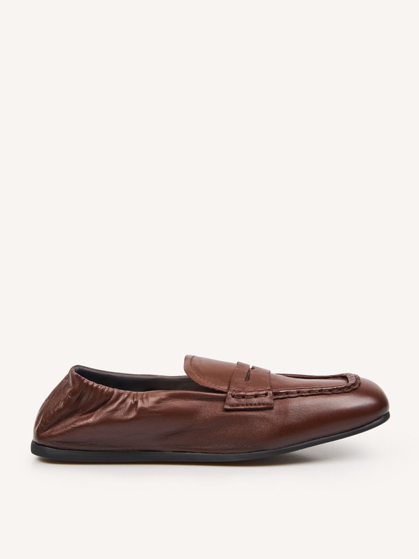 Penny Loafer Square - Leather