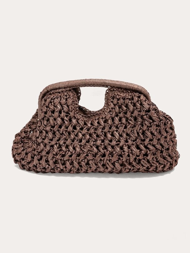 Olive Bag Olive, papieren handtas