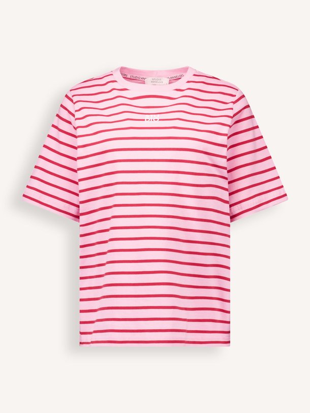 Floor, katoenen gestreept T-shirt