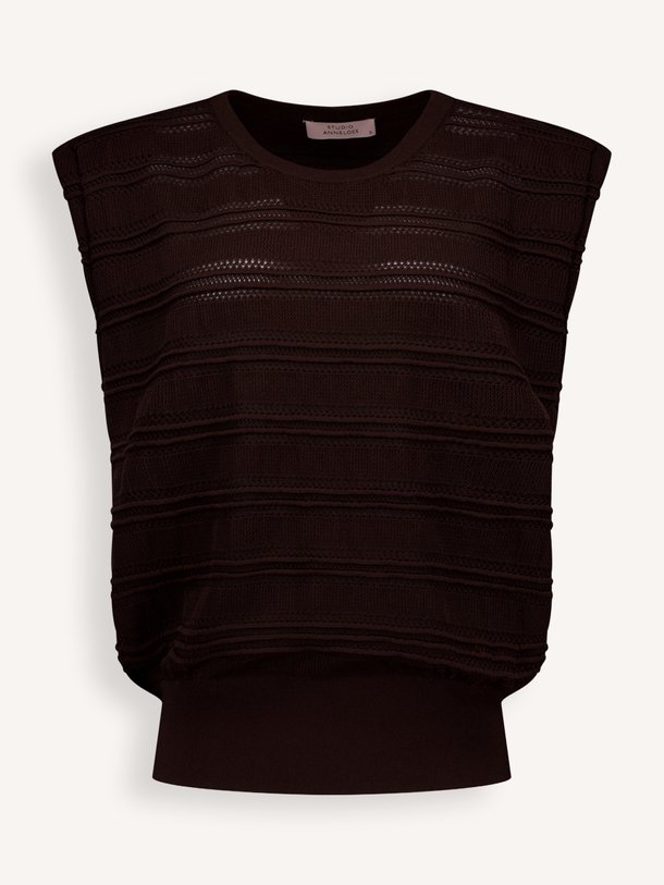 Leona knitted top Leona, viscosemix top