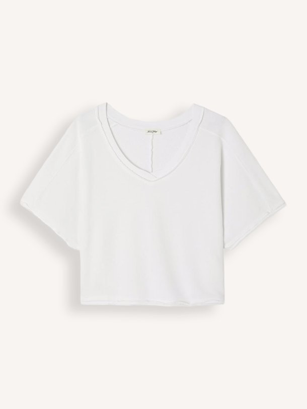 Vibtown, katoenen V-neck T-shirt
