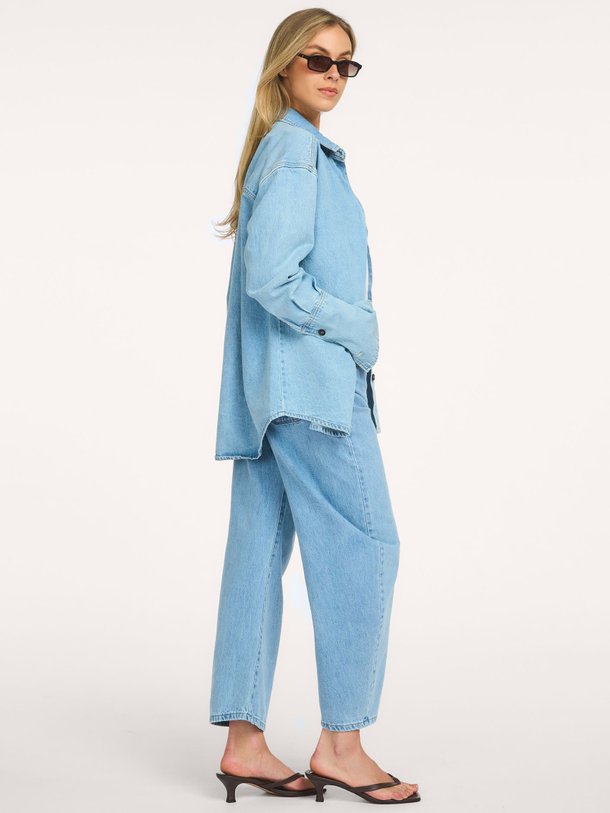 Lily 7959 Wilson Summer Lily, denim blouse