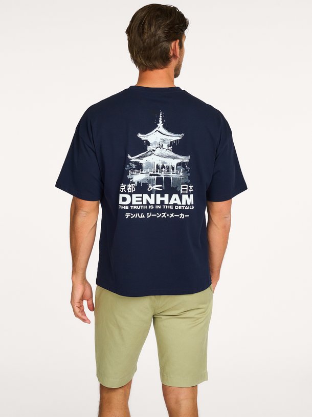 Waine, katoenen logo T-shirt