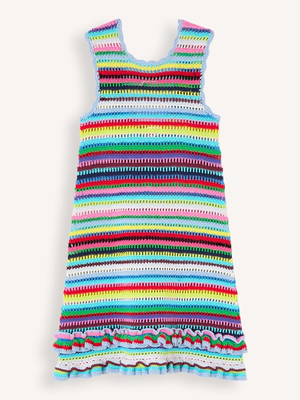 Organic cotton gestreepte jurk