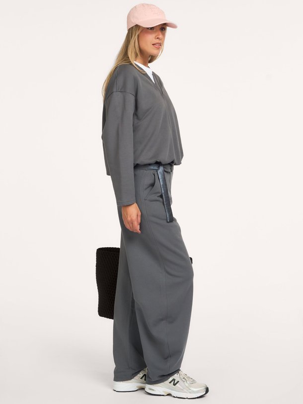 banana pants fleece Katoenmix fleece broek
