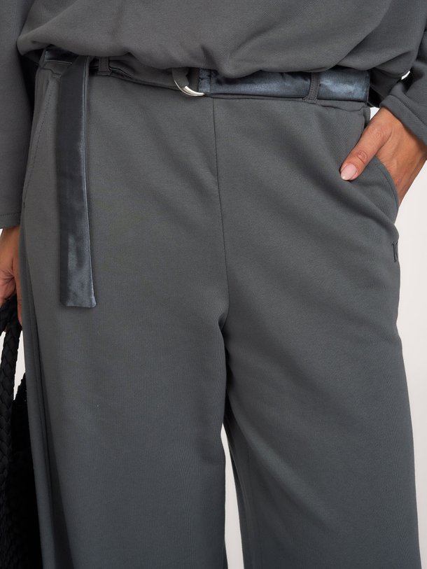 banana pants fleece Katoenmix fleece broek