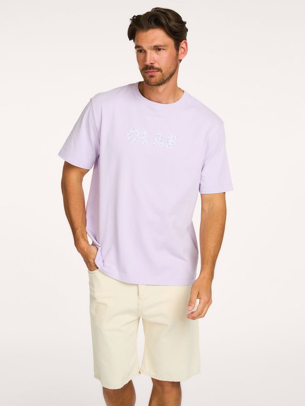 Dotted, organic cotton T-shirt