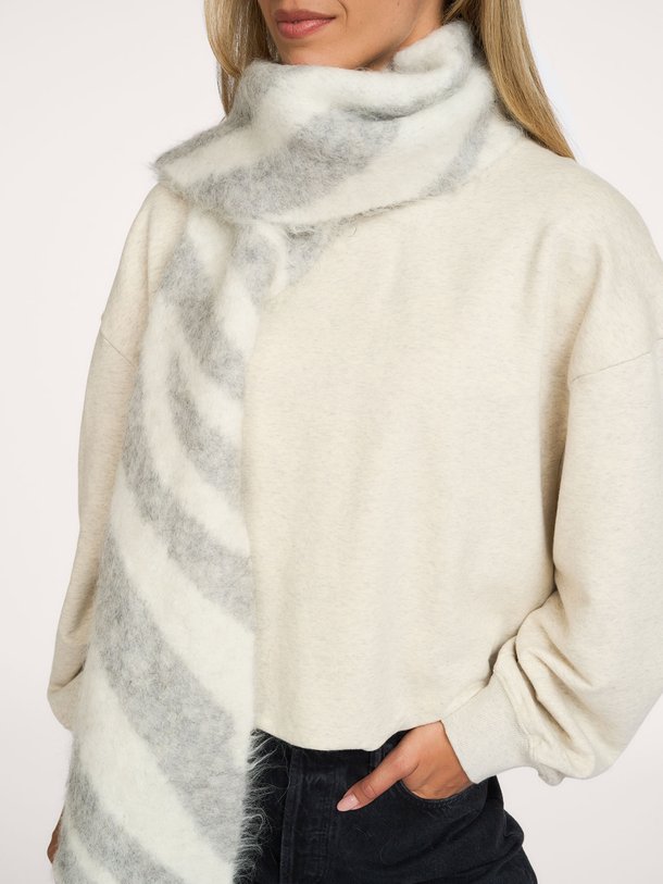 knit scarf zebra Alpacamix sjaal