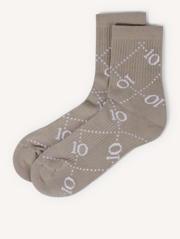 socks all-over monogram Katoenmix sokken
