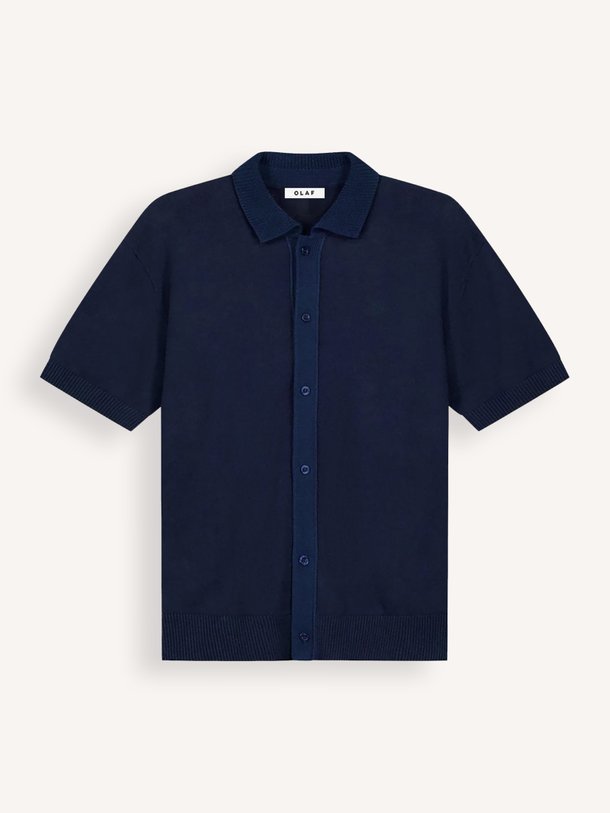 Linnen/katoenmix polo