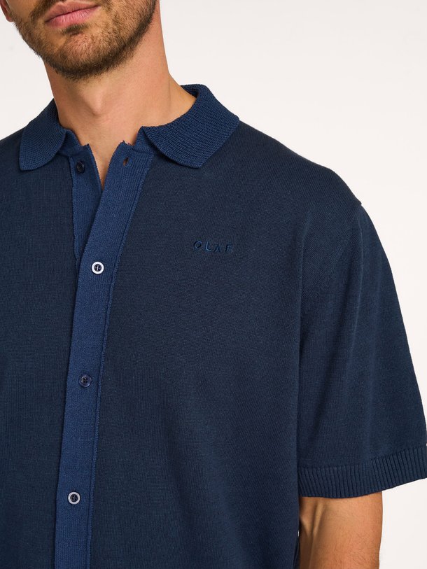 Linnen/katoenmix polo