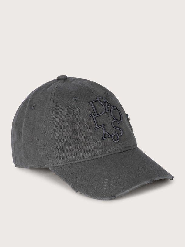 cap curly 10 Katoenen logo pet